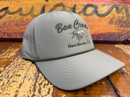 Dark Gray over Light Gray Hat