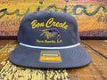 Purple/Gold over Dark Gray Hat