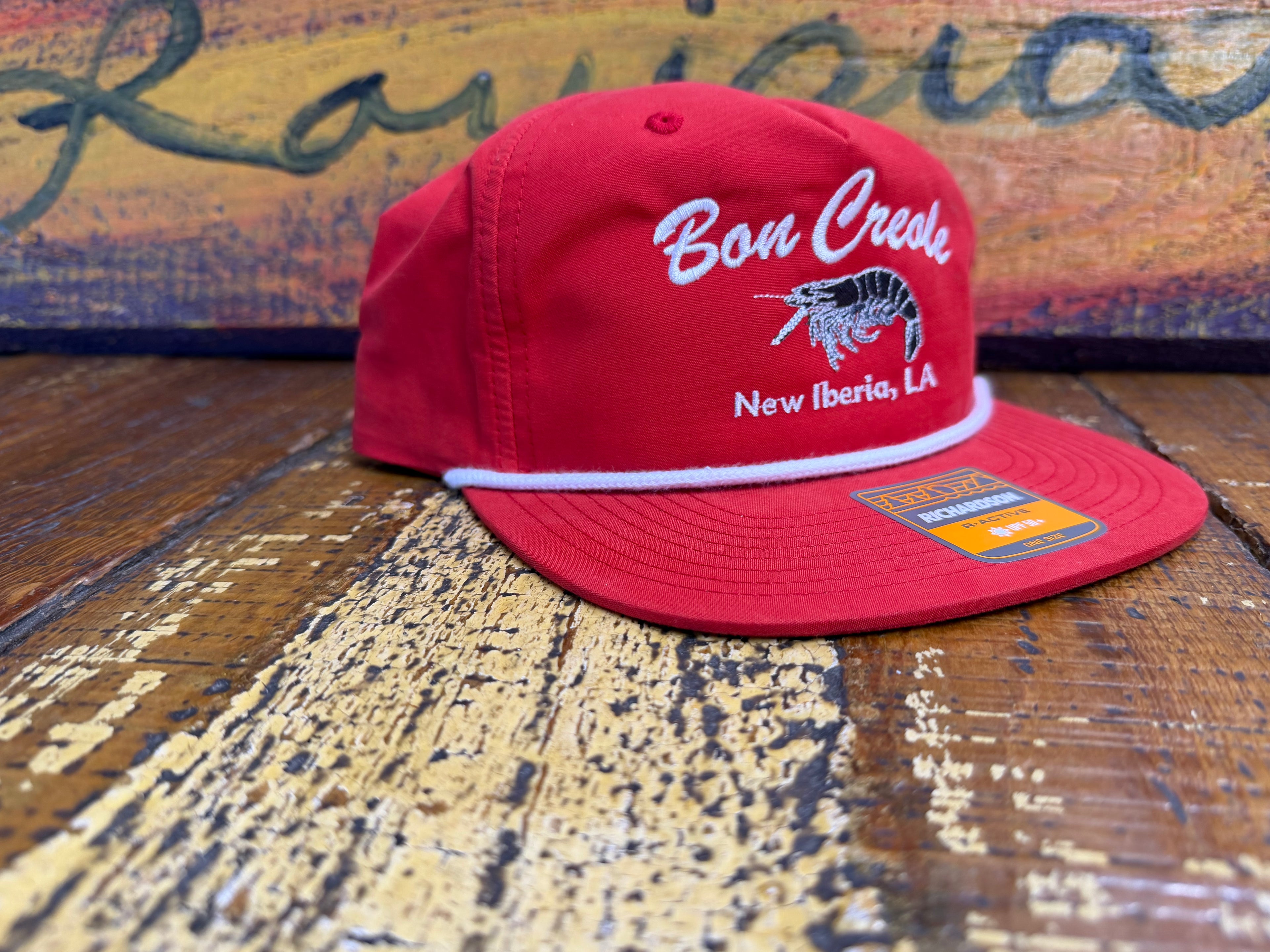 White over Red Hat
